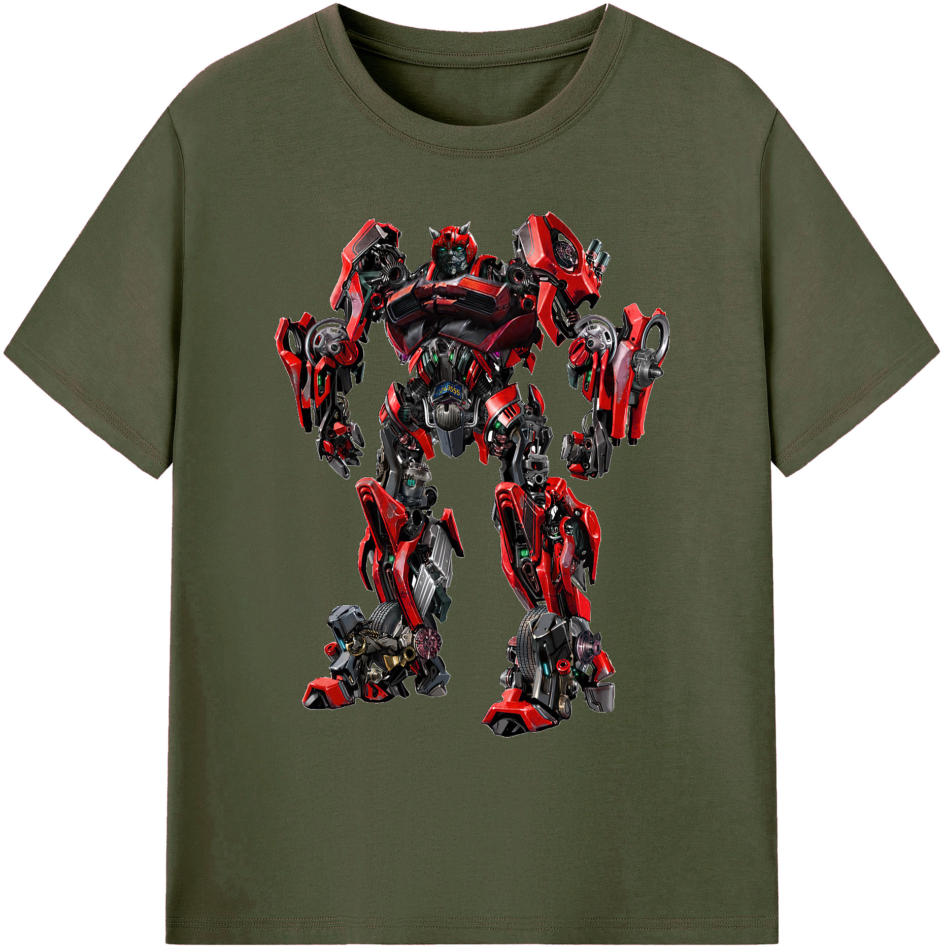 （画像用） Transformers トランスフォーマー 綿100％ メンズ半袖Tシャツ｜肌触りやわらか＆通気性